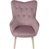 Armchair Alexandra House Living Pink 65 x 99 x 71 cm-0