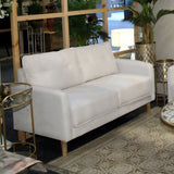 Sofa Alexandra House Living Beige 131 x 75 x 86 cm-1