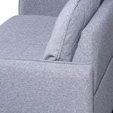 Sofa Alexandra House Living Grey 131 x 75 x 86 cm-6