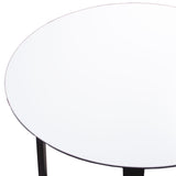 Dining Table Alexandra House Living White Black Wood 100 x 76 x 100 cm-3