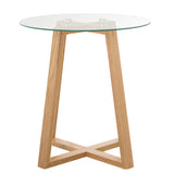 Side table Alexandra House Living Brown 48 x 51 x 48 cm-2