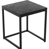 Set of 2 tables Alexandra House Living Black Metal-5