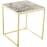 Set of 2 tables Alexandra House Living Golden Metal-2