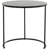 Set of 2 tables Alexandra House Living Black Metal-5