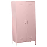 Cupboard Alexandra House Living Metal 85 x 50 x 180 cm-0