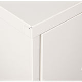 Chest of drawers Alexandra House Living White Metal 80 x 102 x 35 cm-1