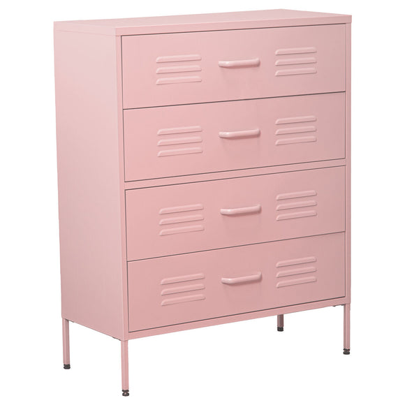 Chest of drawers Alexandra House Living Pink 80 x 102 x 35 cm-0