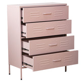 Chest of drawers Alexandra House Living Pink 80 x 102 x 35 cm-5