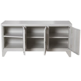 TV Table Alexandra House Living White 120 x 58 x 40 cm-0