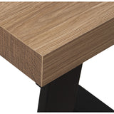 Side table Alexandra House Living Brown 50 x 50 x 50 cm-2