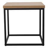 Side table Alexandra House Living Brown 50 x 50 x 50 cm-4