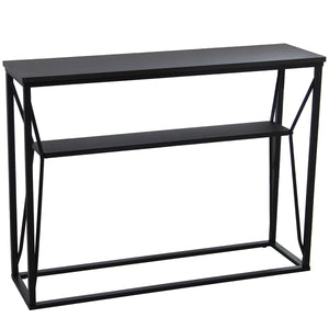 Console Alexandra House Living Black Metal 100 x 75 x 30 cm-0