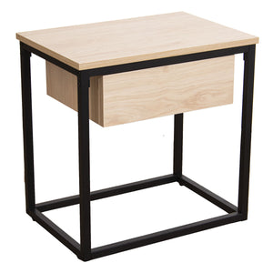 Side table Alexandra House Living Brown 50 x 50 x 35 cm-0