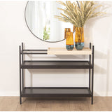 Console Alexandra House Living Black Metal 100 x 81 x 40 cm-2