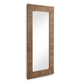 Hanging mirror Alexandra House Living Natural 88 x 203 x 4 cm-0