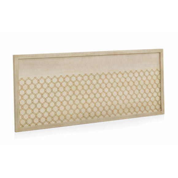 Headboard Alexandra House Living Ivory 145 x 60 x 3 cm-0