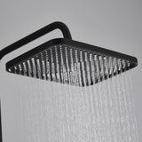 Shower Column Fontastock Black Stainless steel ABS Plastic-3