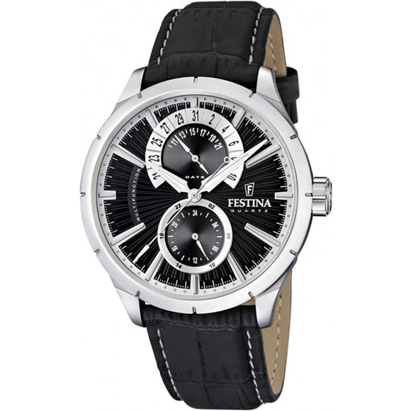 Men's Watch Festina F16573/3 Black-0
