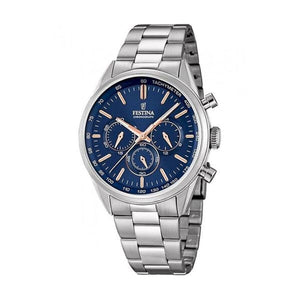 Men's Watch Festina F16820/A Silver-0