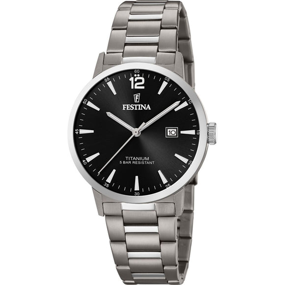 Men's Watch Festina F20435/3 Black-0