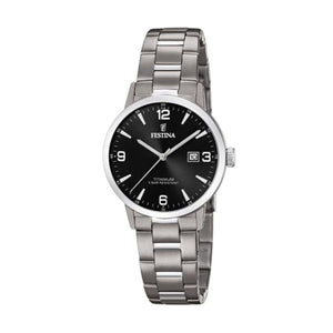 Men's Watch Festina F20436/3 Black Silver-0