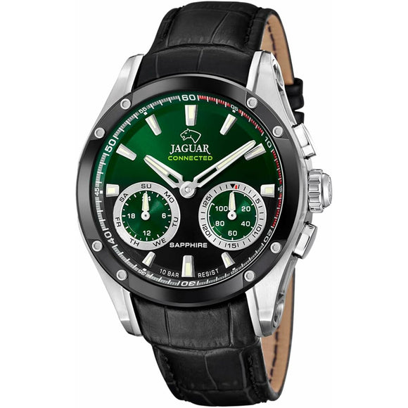 Men's Watch Jaguar J958/2 Black Green-0