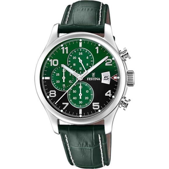 Men's Watch Festina F20375_8 Green-0