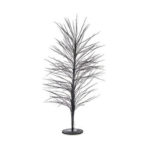 Christmas Tree 70 x 150 x 70 cm Black Metal Fibre optic-0