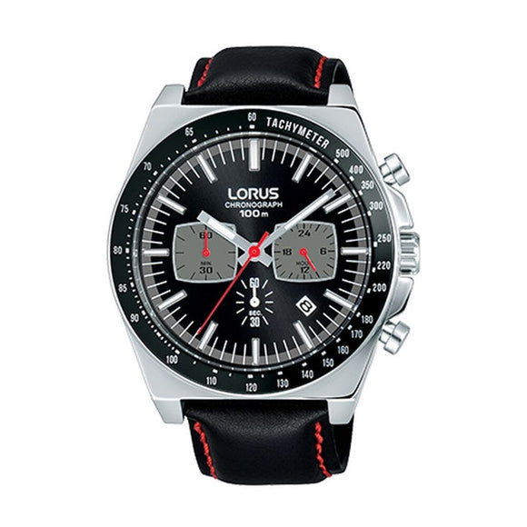Men's Watch Lorus SPORTS Black (Ø 46 mm)-0