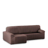 Right short arm chaise longue cover Eysa ROC Brown 180 x 120 x 360 cm-0