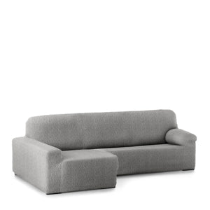 Right short arm chaise longue cover Eysa ROC Light grey 180 x 120 x 360 cm-0