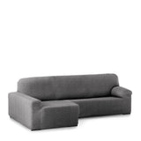 Right short arm chaise longue cover Eysa ROC Dark grey 180 x 120 x 360 cm-0