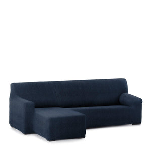 Right short arm chaise longue cover Eysa ROC Blue 120 x 120 x 360 cm-0