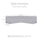 Sofa Cover Eysa ROC White 110 x 120 x 450 cm Corner-cupboard-3