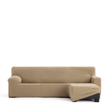 Right short arm chaise longue cover Eysa JAZ Beige 120 x 120 x 360 cm-1