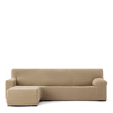 Right short arm chaise longue cover Eysa JAZ Beige 120 x 120 x 360 cm-0