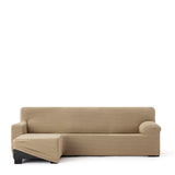 Right short arm chaise longue cover Eysa JAZ Beige 120 x 120 x 360 cm-1