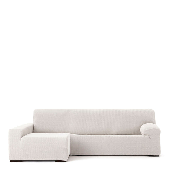 Left long arm chaise longue cover Eysa JAZ White 180 x 120 x 360 cm-0