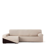 Left long arm chaise longue cover Eysa JAZ Beige 180 x 120 x 360 cm-1