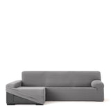 Left long arm chaise longue cover Eysa JAZ Grey 180 x 120 x 360 cm-1