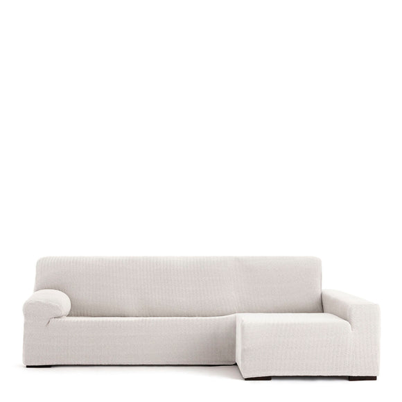 Right long arm chaise longue cover Eysa JAZ White 180 x 120 x 360 cm-0