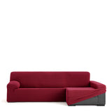 Right long arm chaise longue cover Eysa JAZ Burgundy 180 x 120 x 360 cm-1