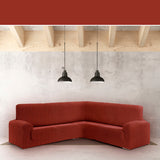 Sofa Cover Eysa JAZ Dark Red 110 x 120 x 600 cm-4