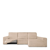 Right long arm chaise longue cover Eysa ROC Beige 180 x 120 x 360 cm-1