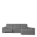 Right long arm chaise longue cover Eysa ROC Light grey 180 x 120 x 360 cm-0