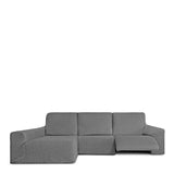 Left long arm chaise longue cover Eysa ROC Light grey 180 x 120 x 360 cm-6