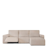 Right short arm chaise longue cover Eysa JAZ Beige 120 x 120 x 360 cm-0