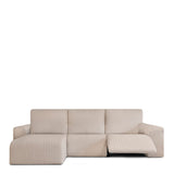 Right short arm chaise longue cover Eysa JAZ Beige 120 x 120 x 360 cm-0