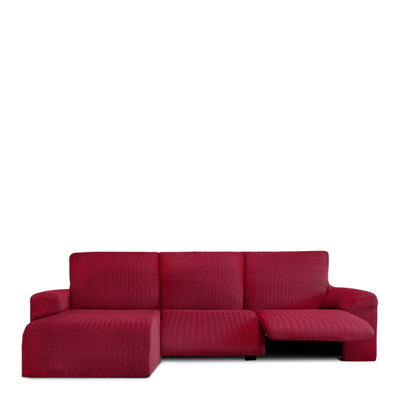 Right short arm chaise longue cover Eysa JAZ Burgundy 120 x 120 x 360 cm-0