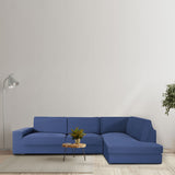 Sofa Cover Eysa JAZ Blue 110 x 120 x 500 cm-4